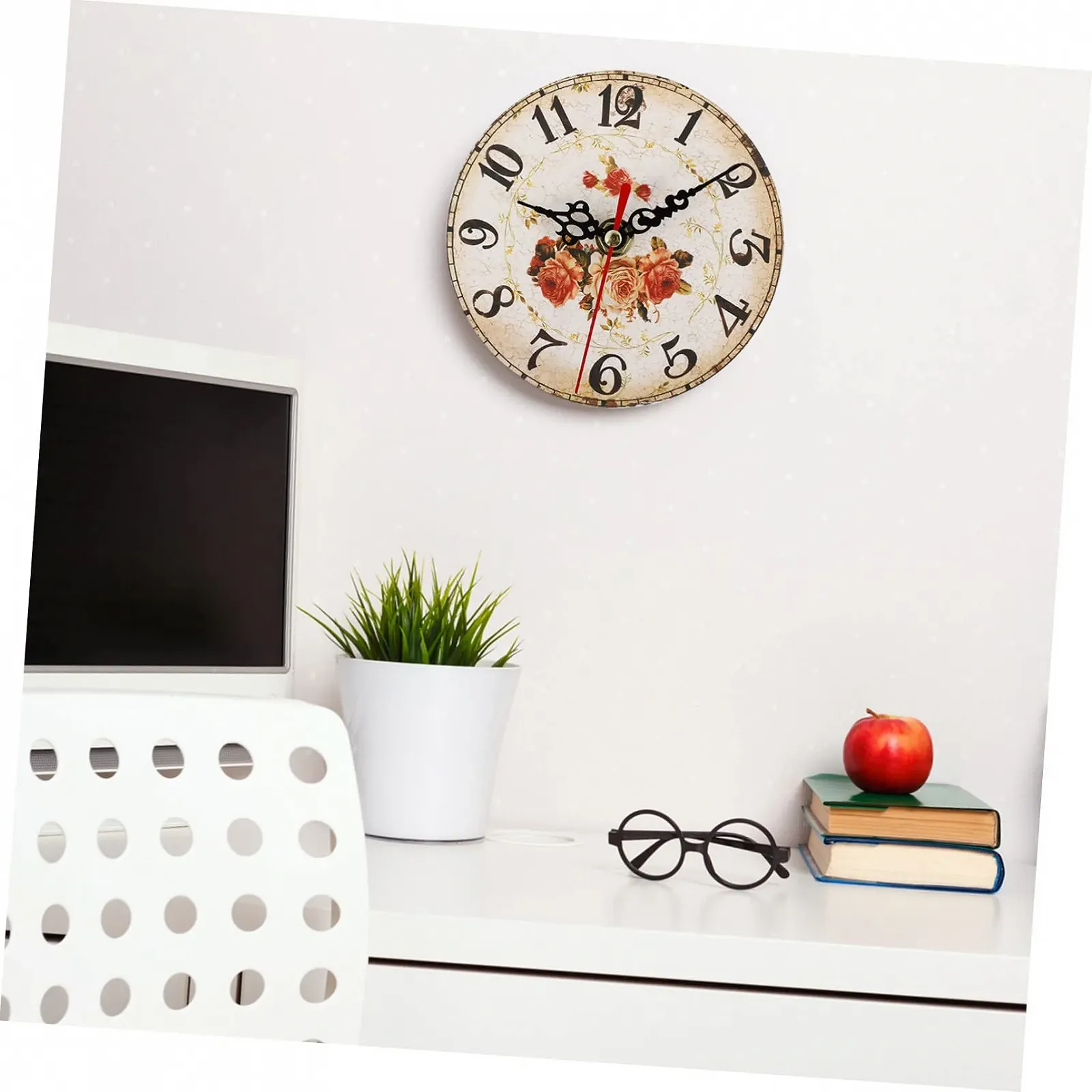 Годинник дерев'яний орнамент FUNOMOCYA, дерев'яний, прикраса для столу, фото №9 Годинник дерев'яний орнамент FUNOMOCYA, дерев'яний, прикраса для столу, фото №9