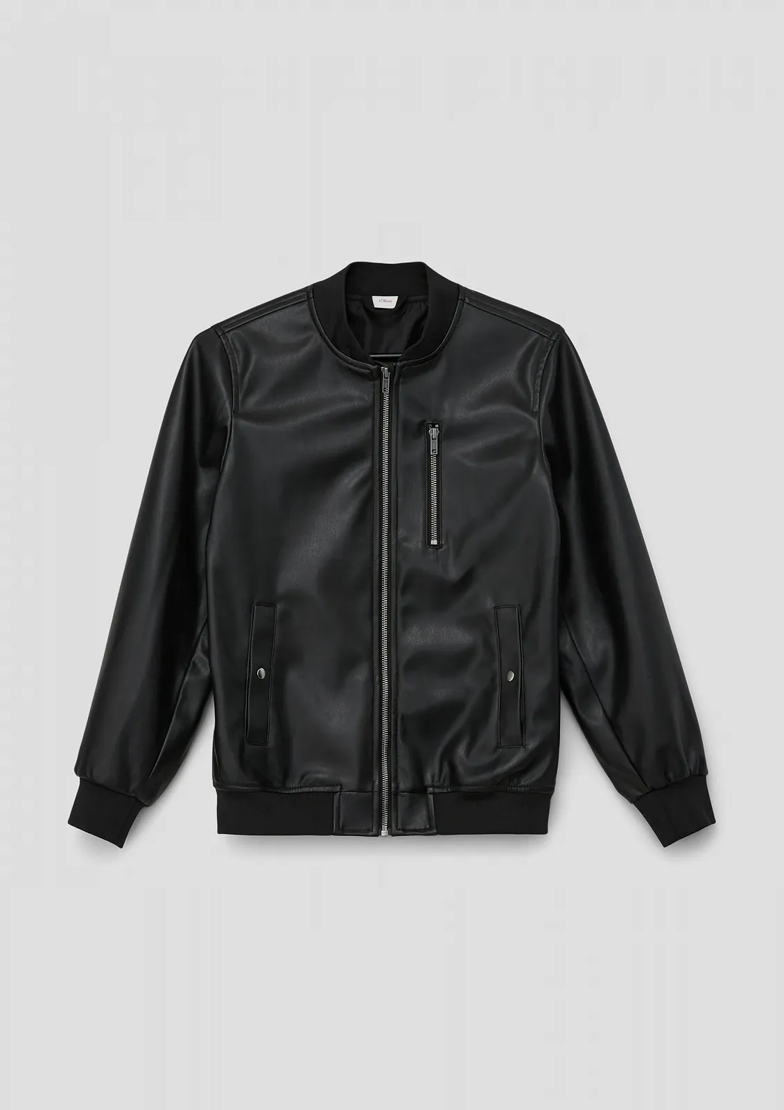 Куртка s.Oliver для хлопчиків, вигляд шкіри, фото №4