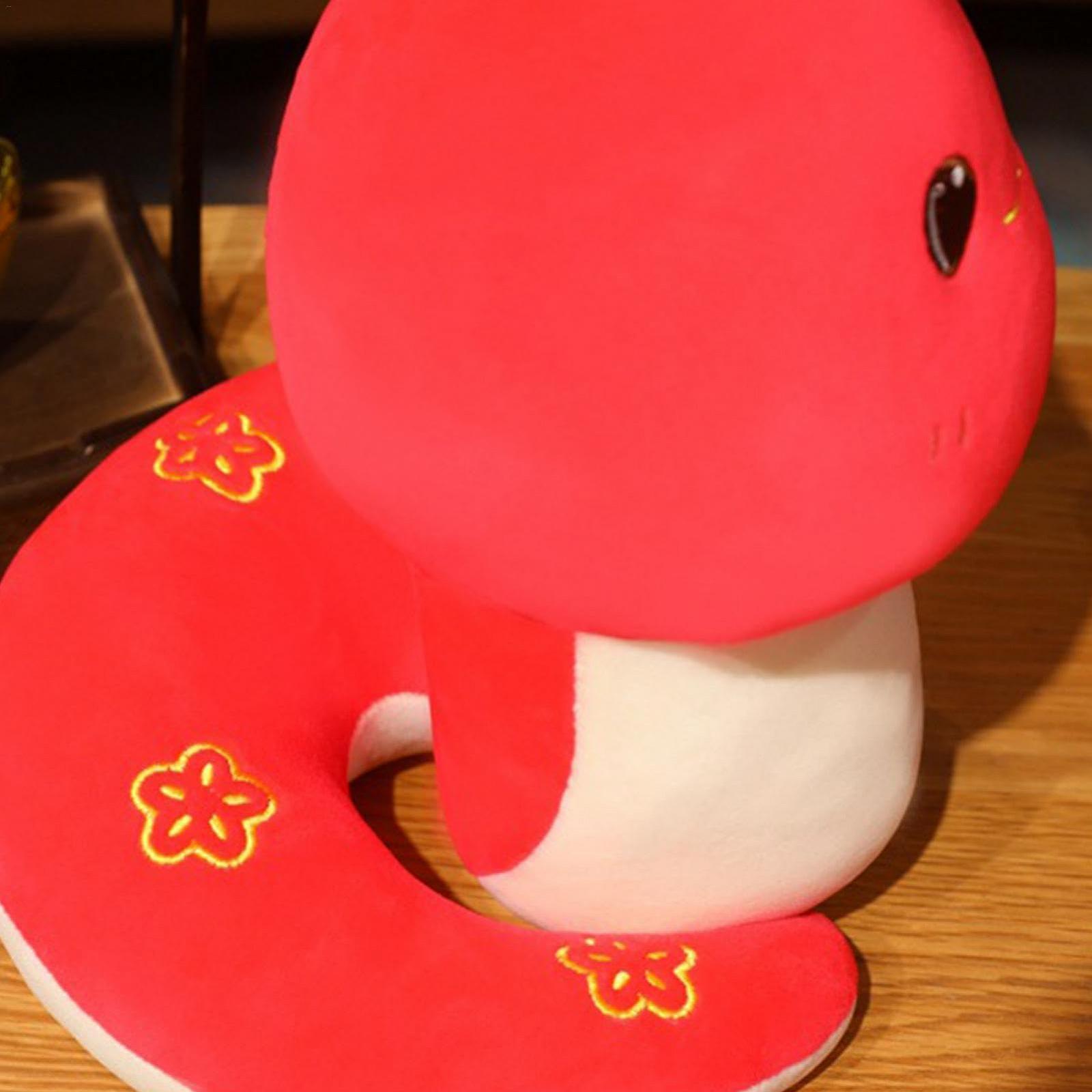 Плюшевий змій Generisch Червоний 2025, фото №7 Плюшевий змій Generisch Червоний 2025, фото №7