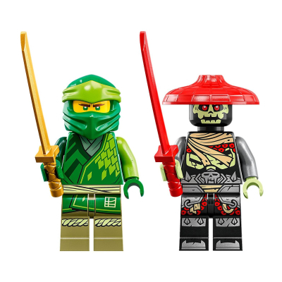 Конструктор LEGO Ninjago Дорожный мотоцикл ниндзя Ллойда 64 детали 71788, фото №6