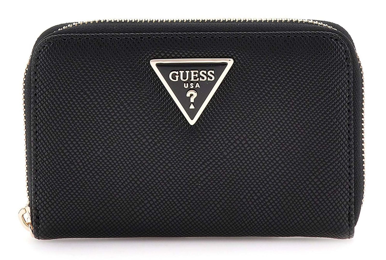 Гаманець Жіночий GUESS Laurel slg zip around black A25GU45 ZG8500140, фото №1