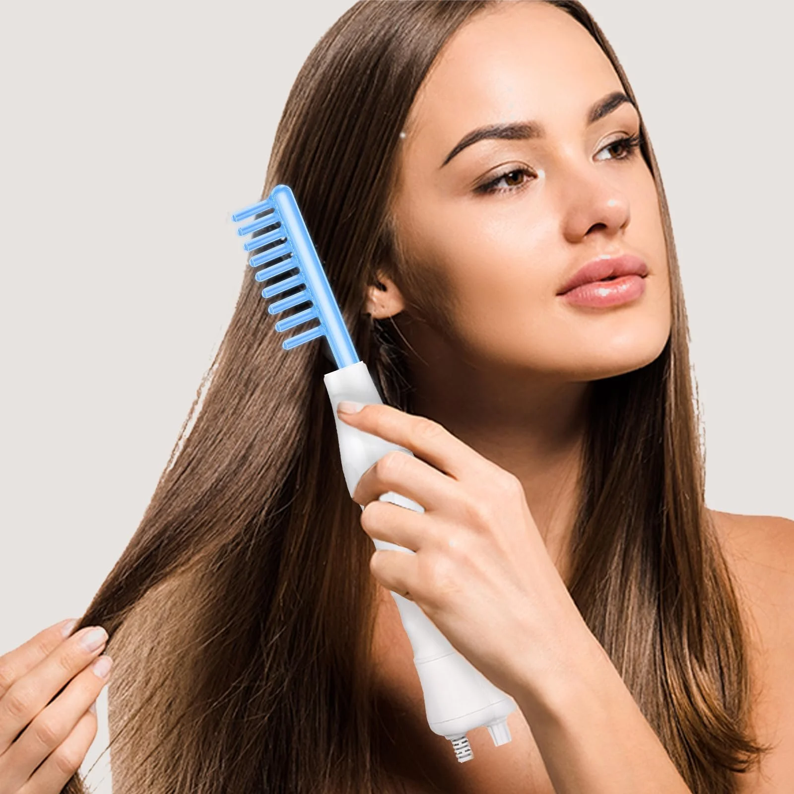 Апарат дарсонваль iklestar Face Machine з 4 насадками професійний для дому, фото №8