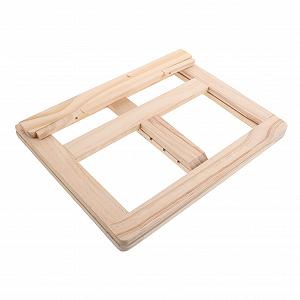 Подставка для книги Регулируемая складная деревянная Компактная эргономичная подставка для чтения для небольших ноутбуков Планшеты и книги, экономящая место - Фото 1