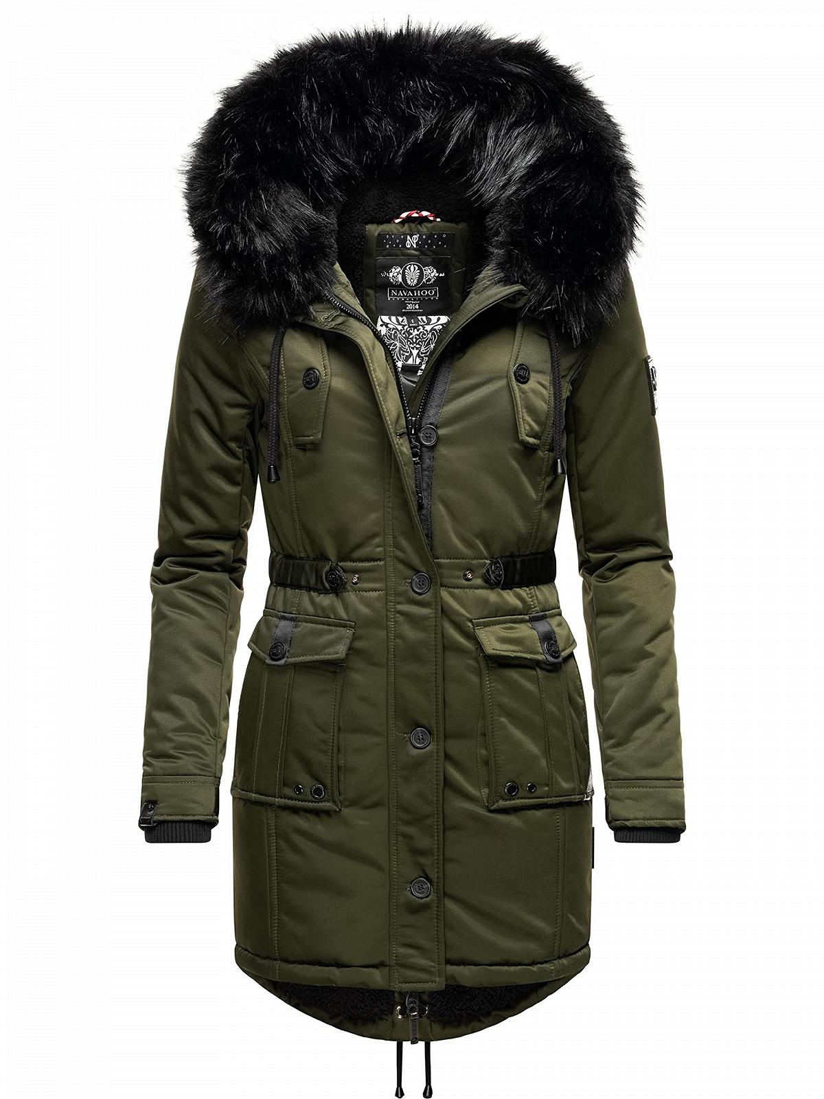 Жіноче зимове пальто Navahoo Luluna Prc, зимова парка зі знімним штучним хутром,, фото №1
