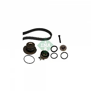 Водяний насос + комплект ременя ГРМ INA 530 0004 30 для OPEL VAUXHALL DAEWOO - Фото 1