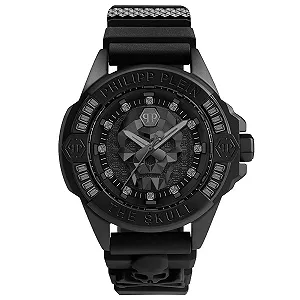 Унисекс часы Philipp Plein High-Conic The Skull PWNAA0322 41.00 мм - Фото 1