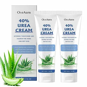 Крем с мочевиной Urea Cream 40% Urea для рук и ног, увлажняющий, отшелушивающий, набор из 2 шт. - Фото 1