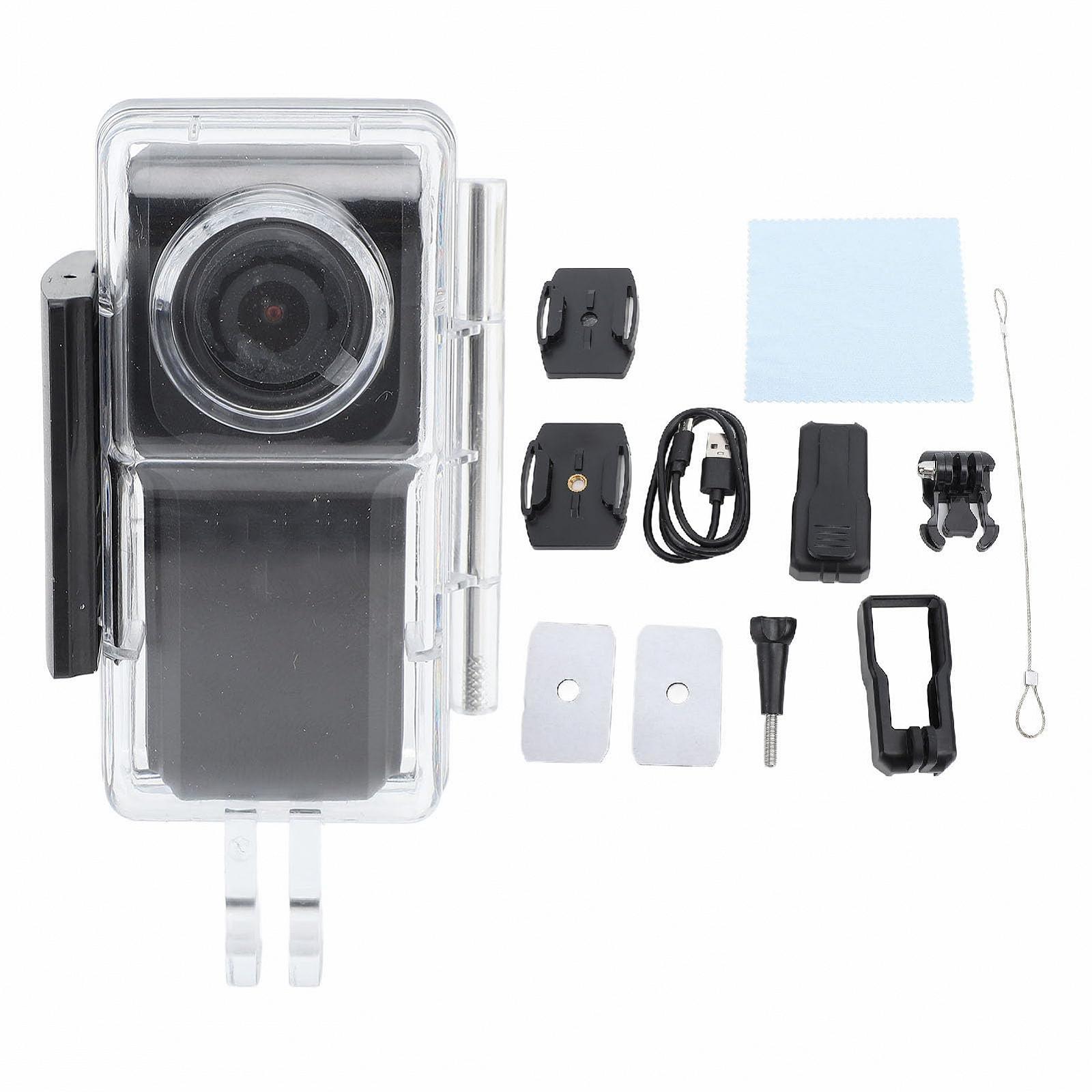 Екшн-камера Goshyda 4K 30fps WiFi 30M 147° Ширококутна Водонепроникна Підводна з Екраном IPS 1.18 дюйма, фото №7