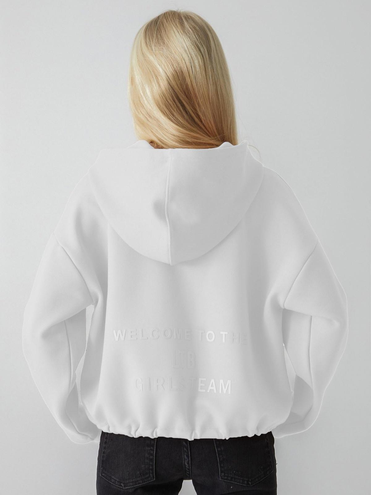 Толстовка LTB Jeans Henozo для девочек, размер 164 см, белая, фото №3 Толстовка LTB Jeans Henozo для девочек, размер 164 см, белая, фото №3
