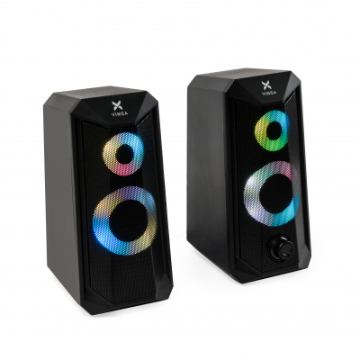 Акустическая система Vinga SP-200 LED USB Black, фото №7 Акустическая система Vinga SP-200 LED USB Black, фото №7