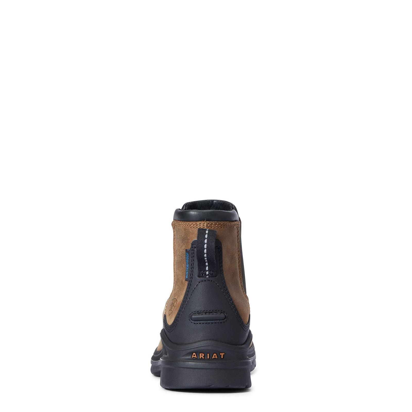 Ботинки Ariat Barnyard H20 Twin Gore II Коричневый антикварный, фото №5