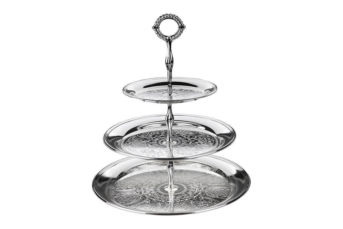 Блюдо триярусне королева Анна (0-6075), фото №1 Блюдо триярусне королева Анна (0-6075), фото №1