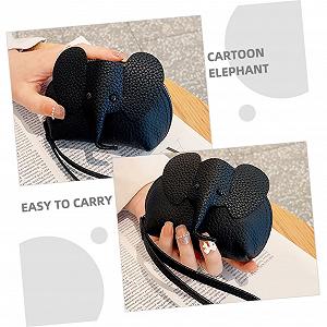 Гаманець Шкіряний PACKOVE Elephant Сумочка для монет synthetic.ua - Фото 1