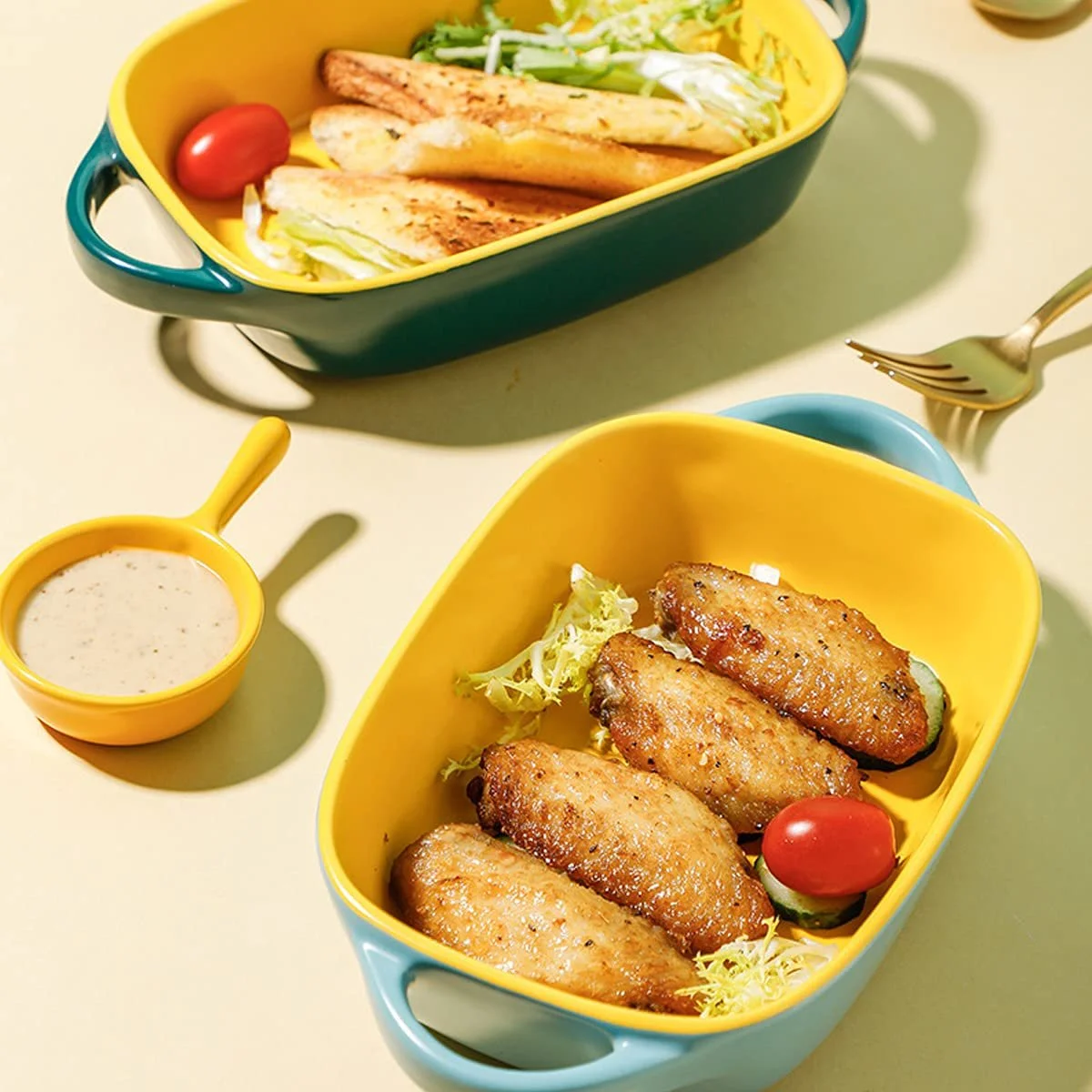 Форми для запікання Керамічні З ручкою Малі (B), фото №4