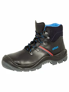 Робочі черевики Atlas Anatomic Bau 500, клас: EN ISO 20345:2011 S3, 49, чорний - Фото 1