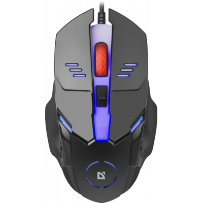 Мышка Defender Ultra Gloss MB-490 Black 52490, фото №4