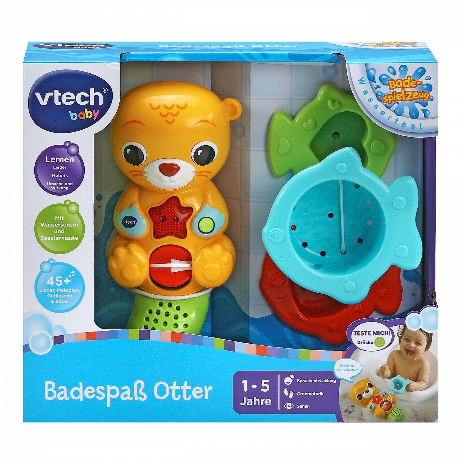 Игрушка для ванной VTech Baby Bath Fun Otter Интерактивная, фото №8
