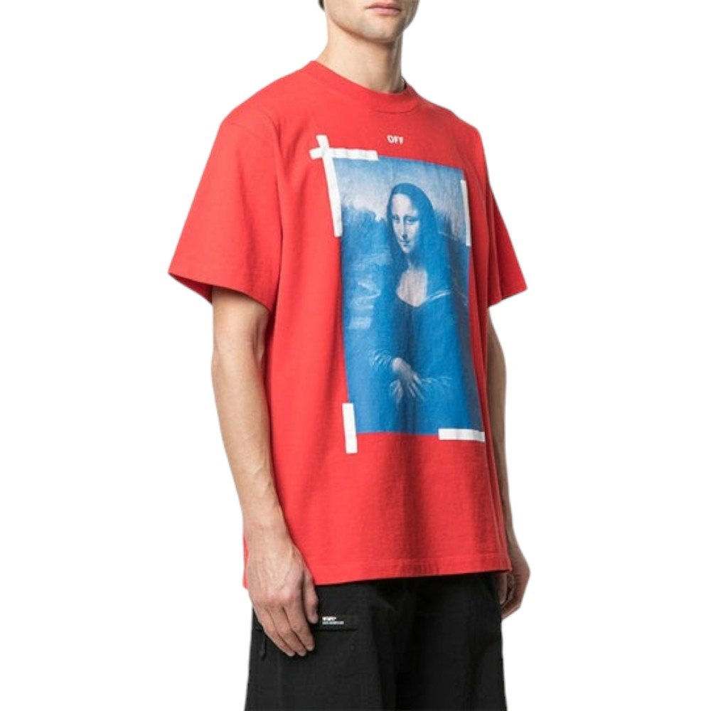 Футболка OFF- MONA LISA OVERSIZED M, фото №1