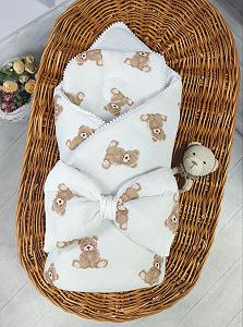 Демисезонный-летний набор для новорожденного, белый synthetic.ua - Фото 1