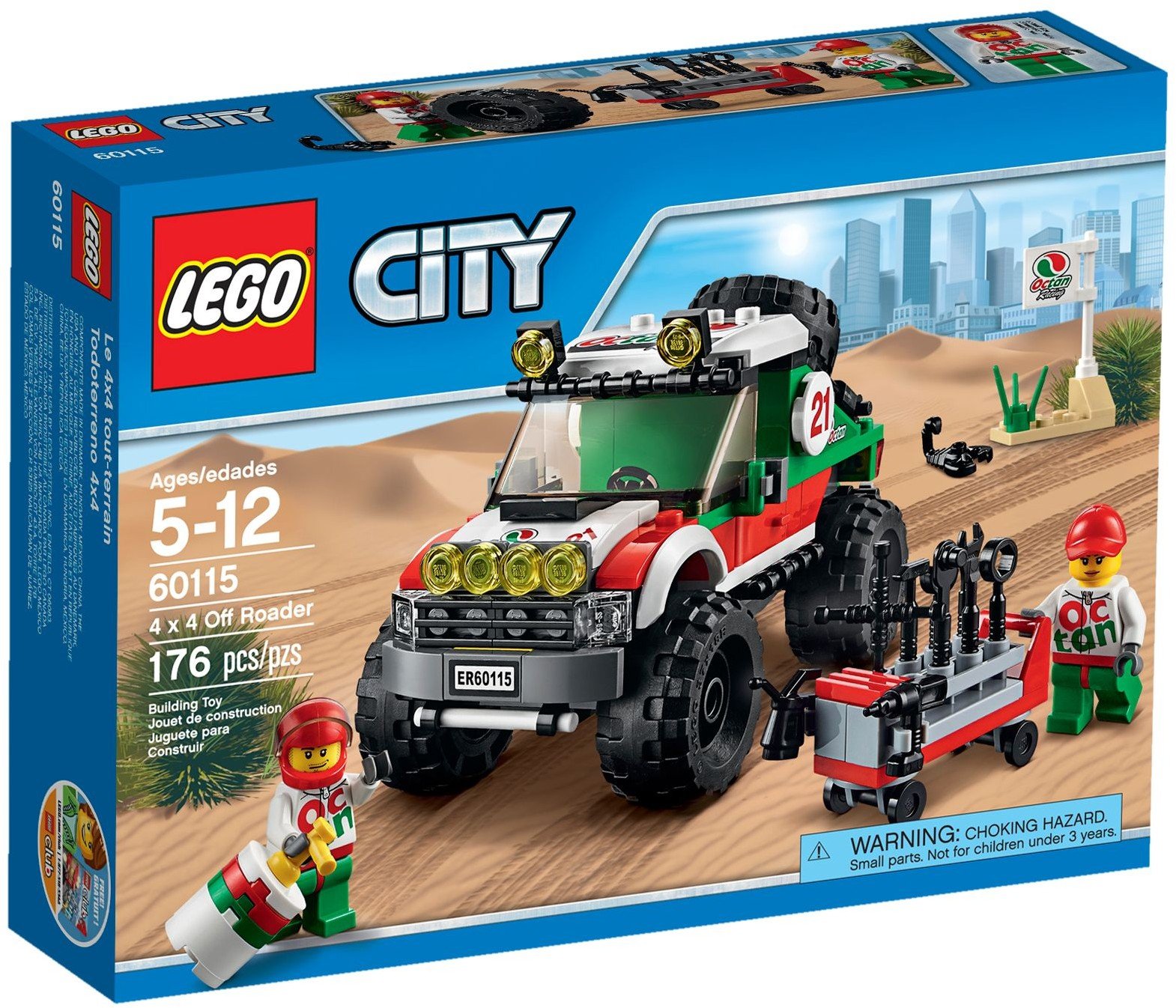 LEGO City Great Vehicles 60115 4 x 4 Off Roader, фото №4