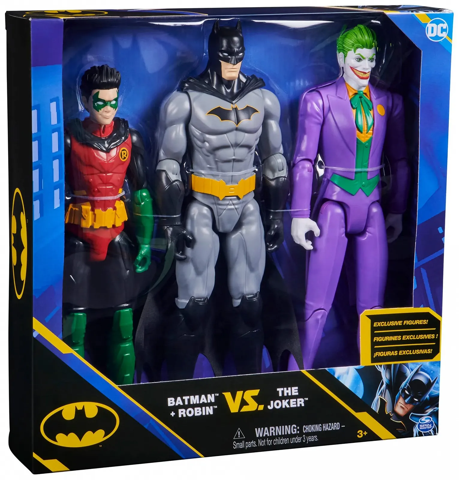 Набор фигурок DC Comics Batman Batman (Rebirth), Robin and Joker 30 см, фото №10