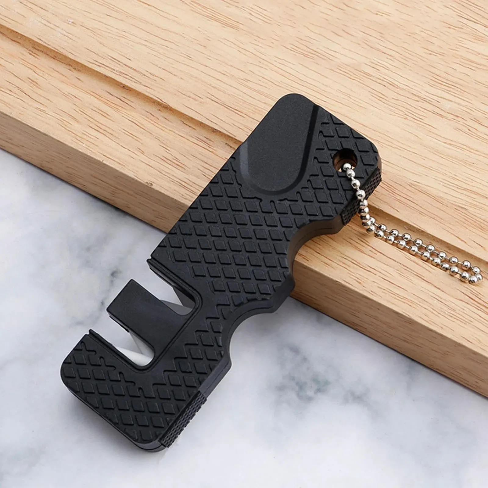 Точило для ножів Small Manual з ланцюжком Tungsten Steel, фото №6 Точило для ножів Small Manual з ланцюжком Tungsten Steel, фото №6