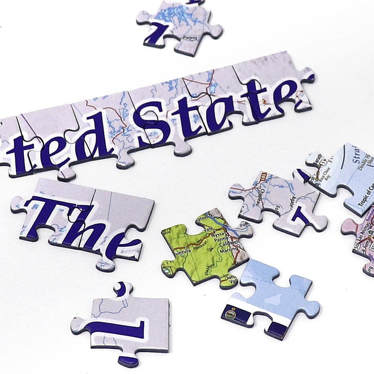 Пазл Close Up USA Premium Map 2021 1000 деталей 68 x 48 см, фото №5