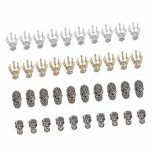 Прикраса для нігтів на Хелловін Healeved з декоративними стразами - Фото 1