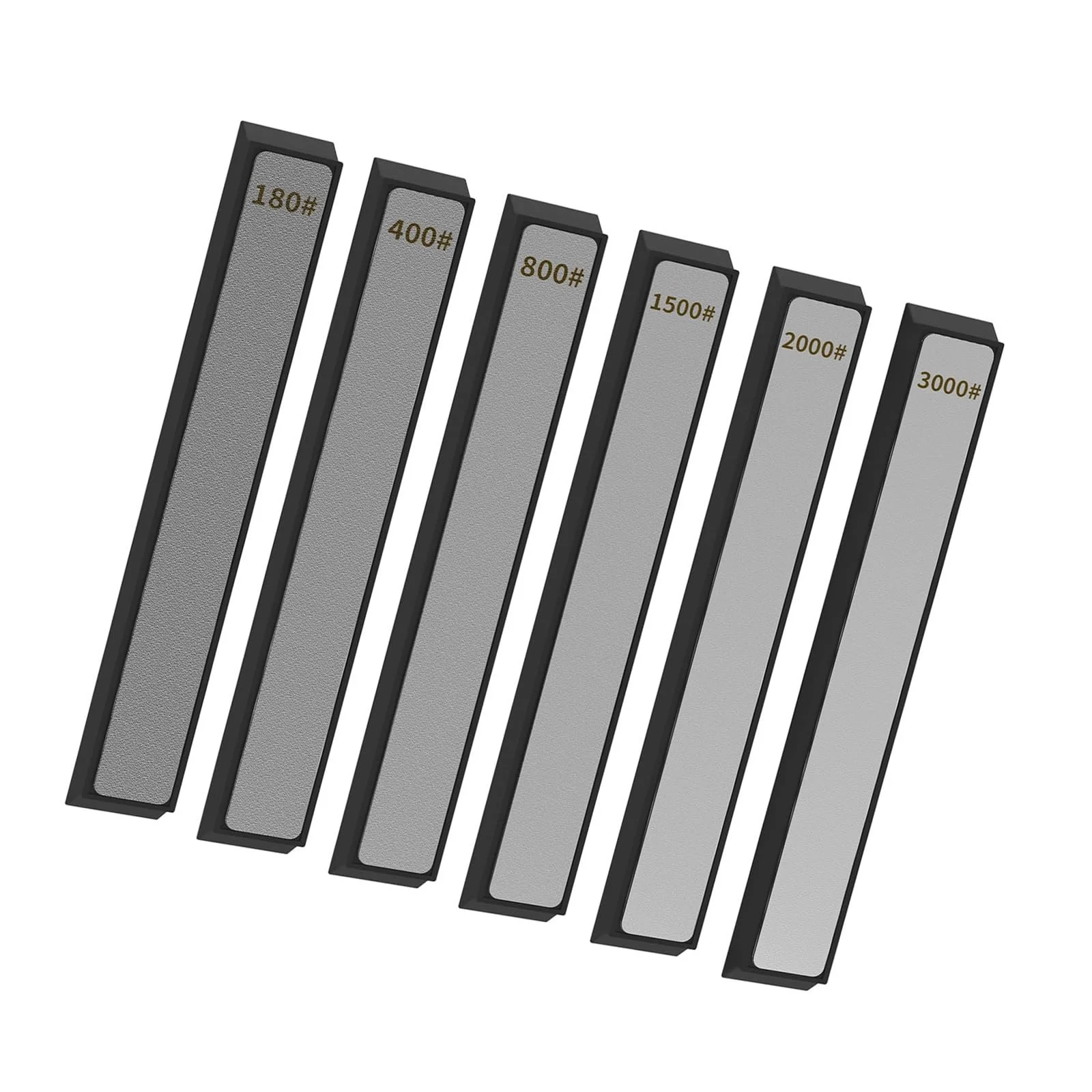 Система для заточування ножів 6 штук камені 180/400/1500/3000 грит, фото №6