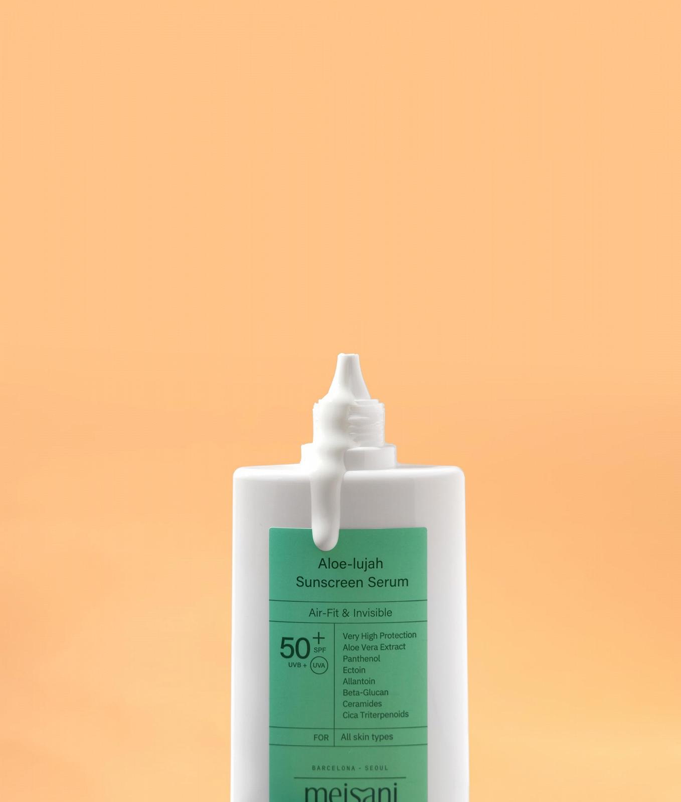 Сыворотка солнцезащитная Meisani ALOE-LUJAH SUNSCREEN SERUM SPF50+, фото №7