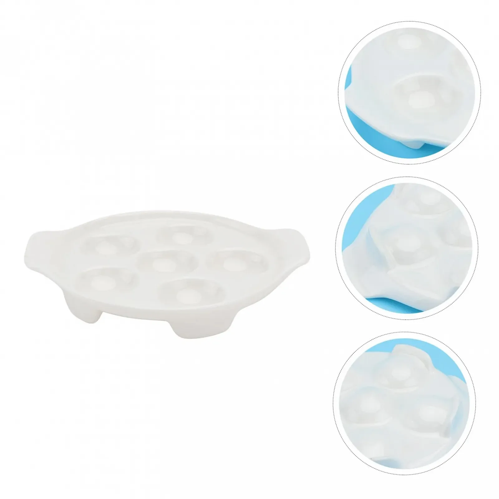 Форма для запекания улиток IMIKEYA керамическая антипригарная белая для духовки, фото №8