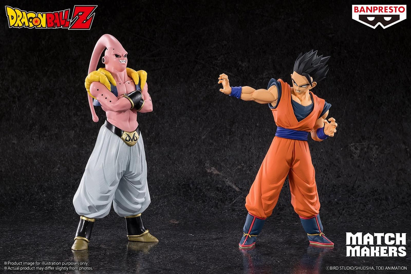 Экшн-фигурка Banpresto Dragon Ball Z Гохан Ultimate (Vs Majin Buu) Match Makers 16 см, разноцветная, фото №9