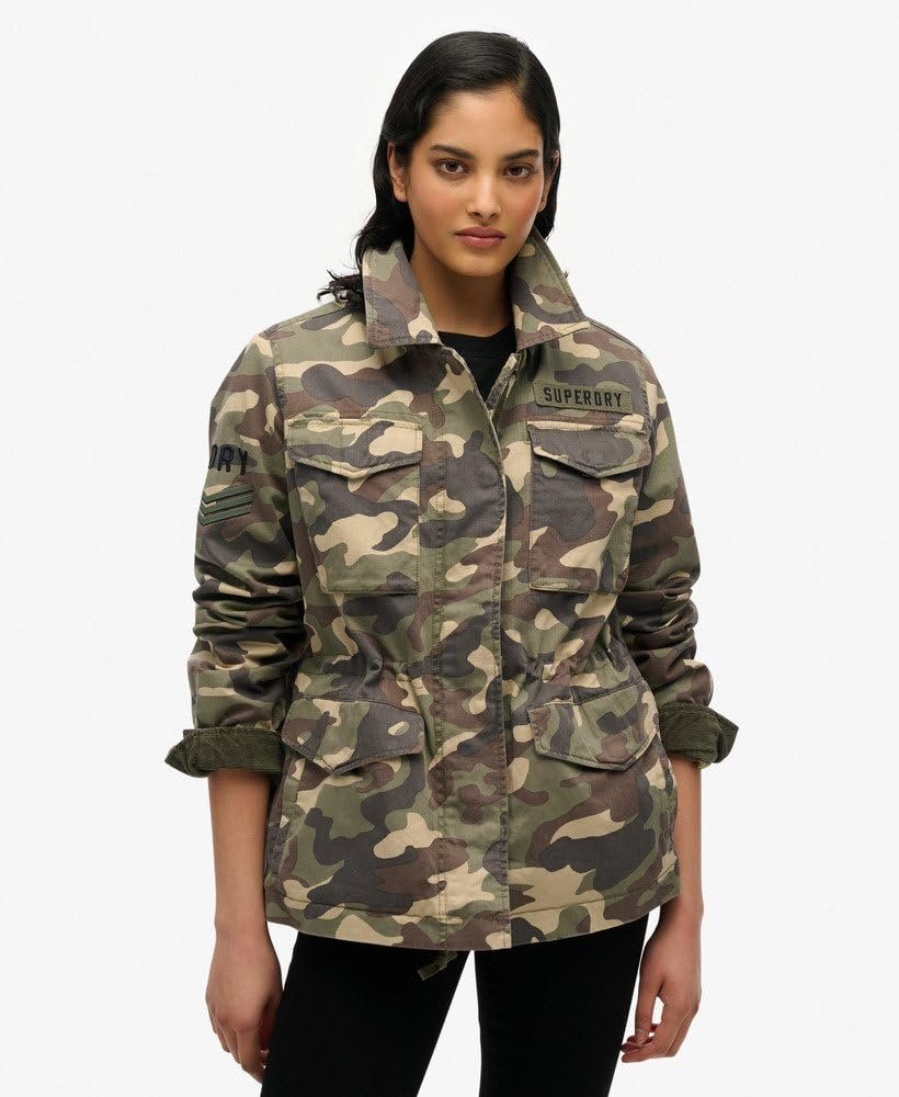 Женская куртка Superdry Military Embellished M65, фото №4