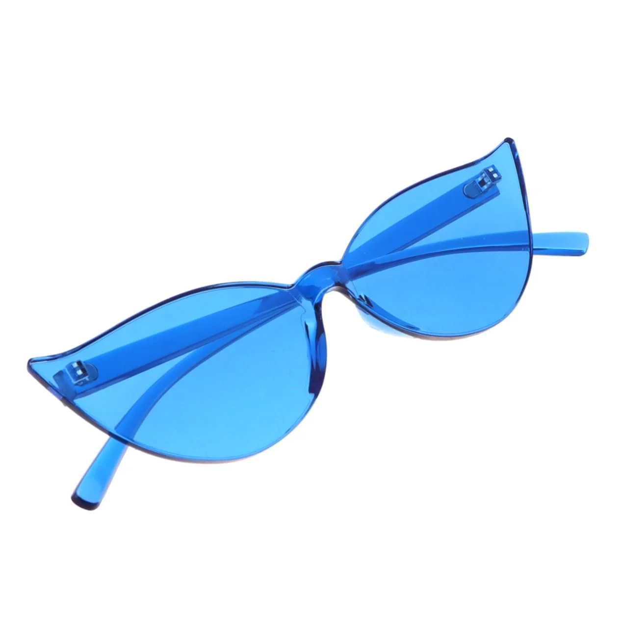 Солнцезащитные очки PACKOVE 2St blaue голубые, фото №2