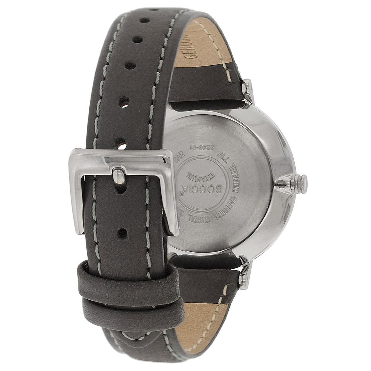 Часы Boccia женские аналоговые кварцевые 3246-03 Серый / белый, фото №3 Часы Boccia женские аналоговые кварцевые 3246-03 Серый / белый, фото №3