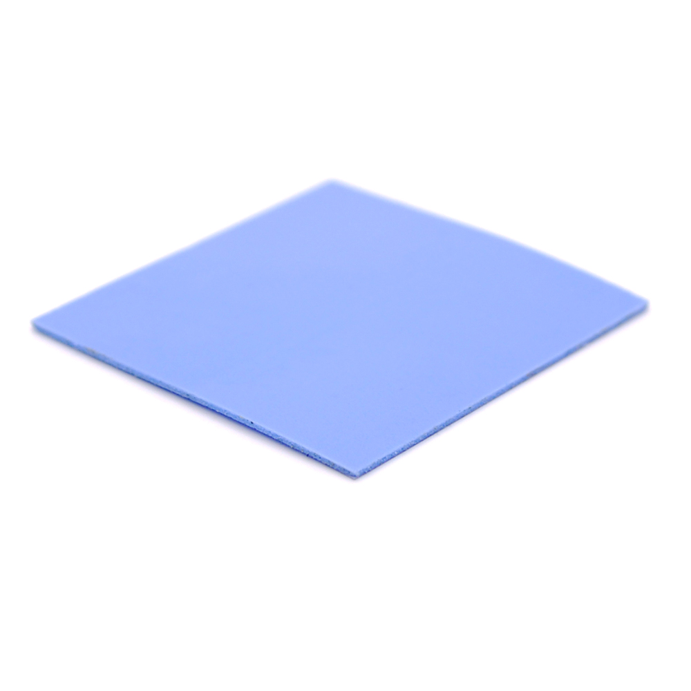Силіконова термопрокладка HY-100-1, 30x30x0.5mm, Blue 4,0W / m-K 40 240 питома вага 2g cm3 OEM, фото №1