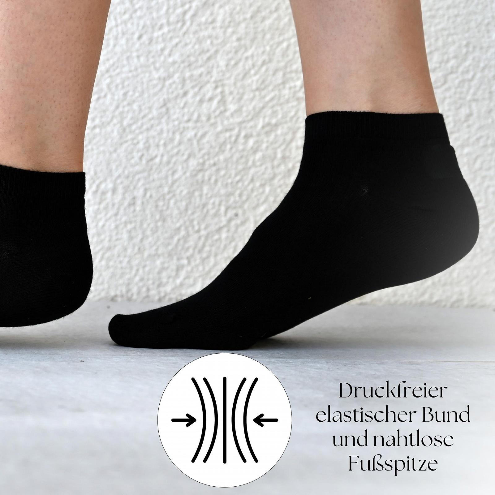 Носки спортивные DeoMed Antibacterial Unisex Non-Slip Mini Bamboo 6 пар, фото №6