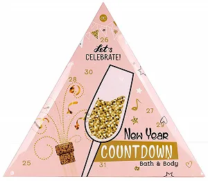 Новорічний Календар Набір для догляду за тілом для жінок OnShop24 Рожевий - з додатковим сюрпризом - Фото 1