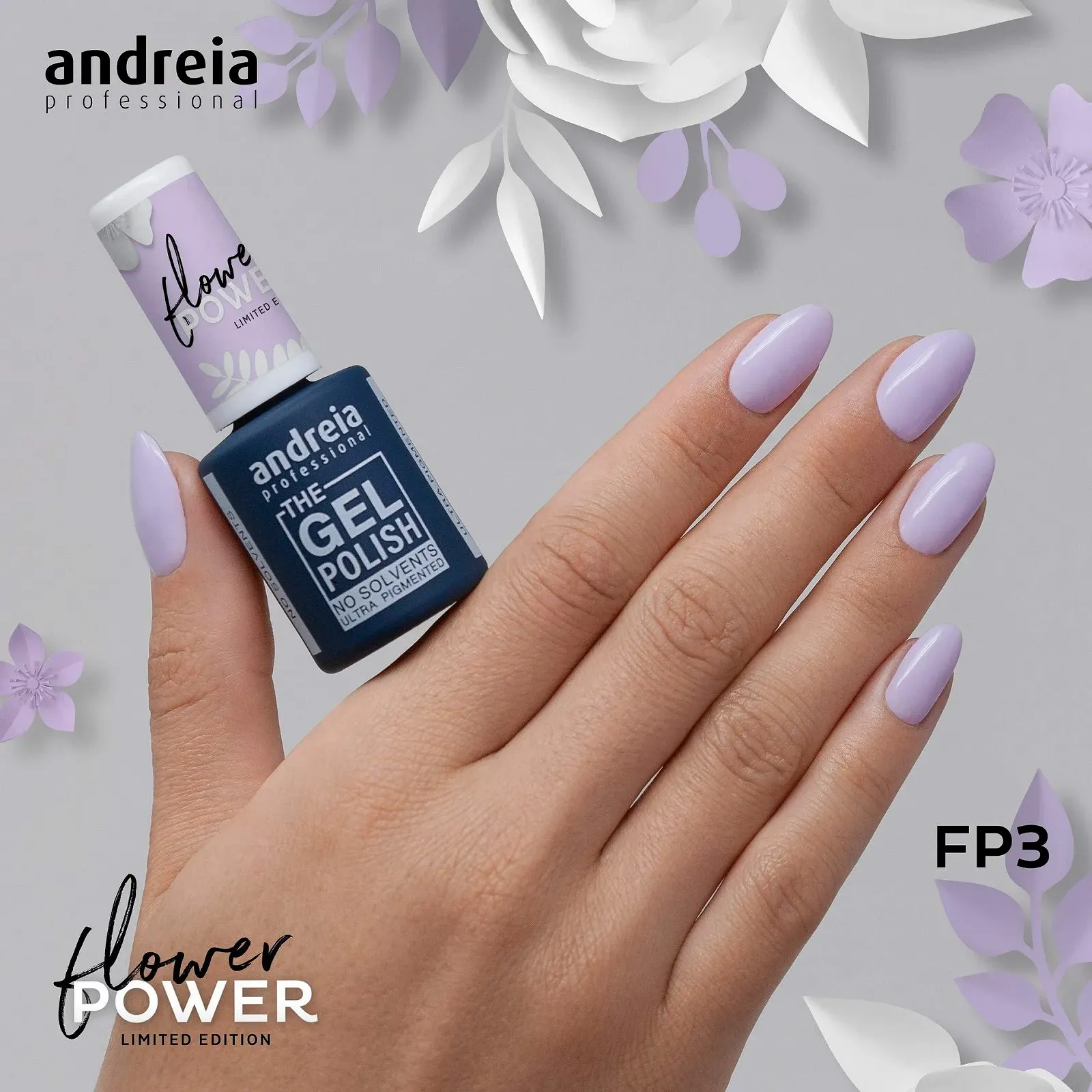 Гель-лак Andreia Professional Collection Limite FP3 Фиолетовый 10.5мл, фото №3 Гель-лак Andreia Professional Collection Limite FP3 Фиолетовый 10.5мл, фото №3