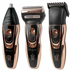 Набор для стрижки Gemei GM 595 Hair Trimmer электробритва триммер с насадками Джемей - Фото 1