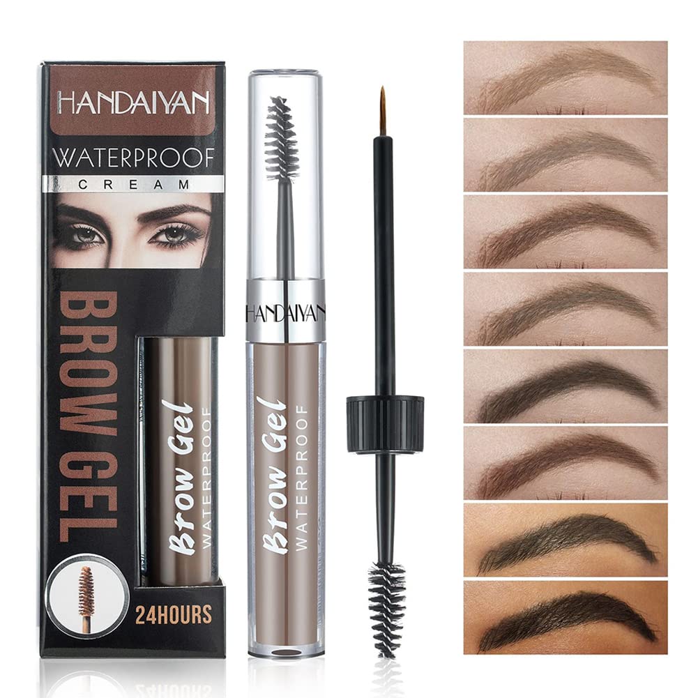 Гель для брів Lucoss Eyebrow Pencil Eyebrow Gel 24 години водостійкий темно-коричневий/чорний/блонд/рудо-коричневий/сірий #02 холодний блонд, фото №4 Гель для брів Lucoss Eyebrow Pencil Eyebrow Gel 24 години водостійкий темно-коричневий/чорний/блонд/рудо-коричневий/сірий #02 холодний блонд, фото №4