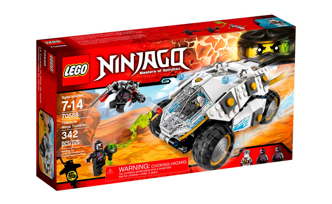 Конструктор Лего LEGO NINJAGO Титановый вездеход ниндзя (70588), фото №1