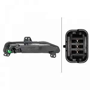 Покажчик повороту HELLA 2BA 012 173-021 для PEUGEOT передній правий synthetic.ua - Фото 1