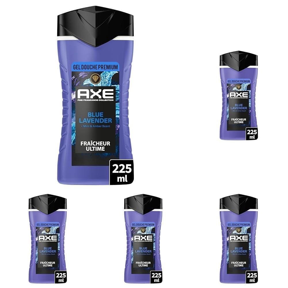 Гель для душа AXE Prestige Collection Blue Lavender Лаванда мята и амбра 225 мл, фото №1