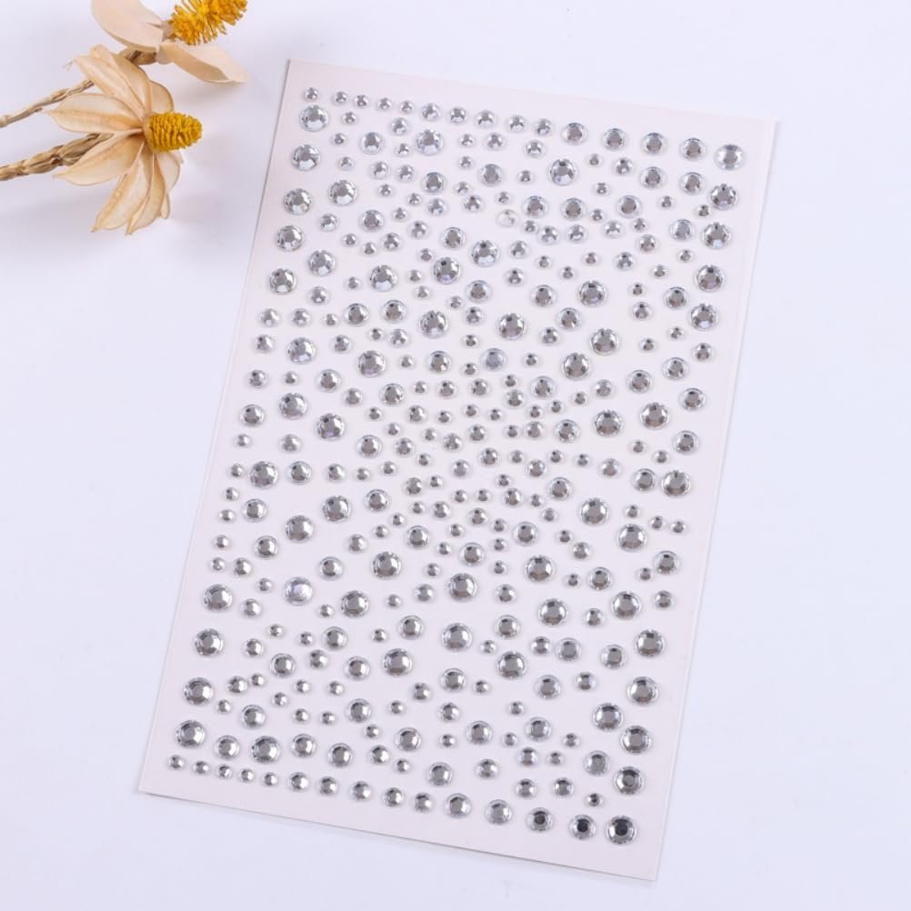 Самоклеящиеся блестящие камни для лица, фото №5