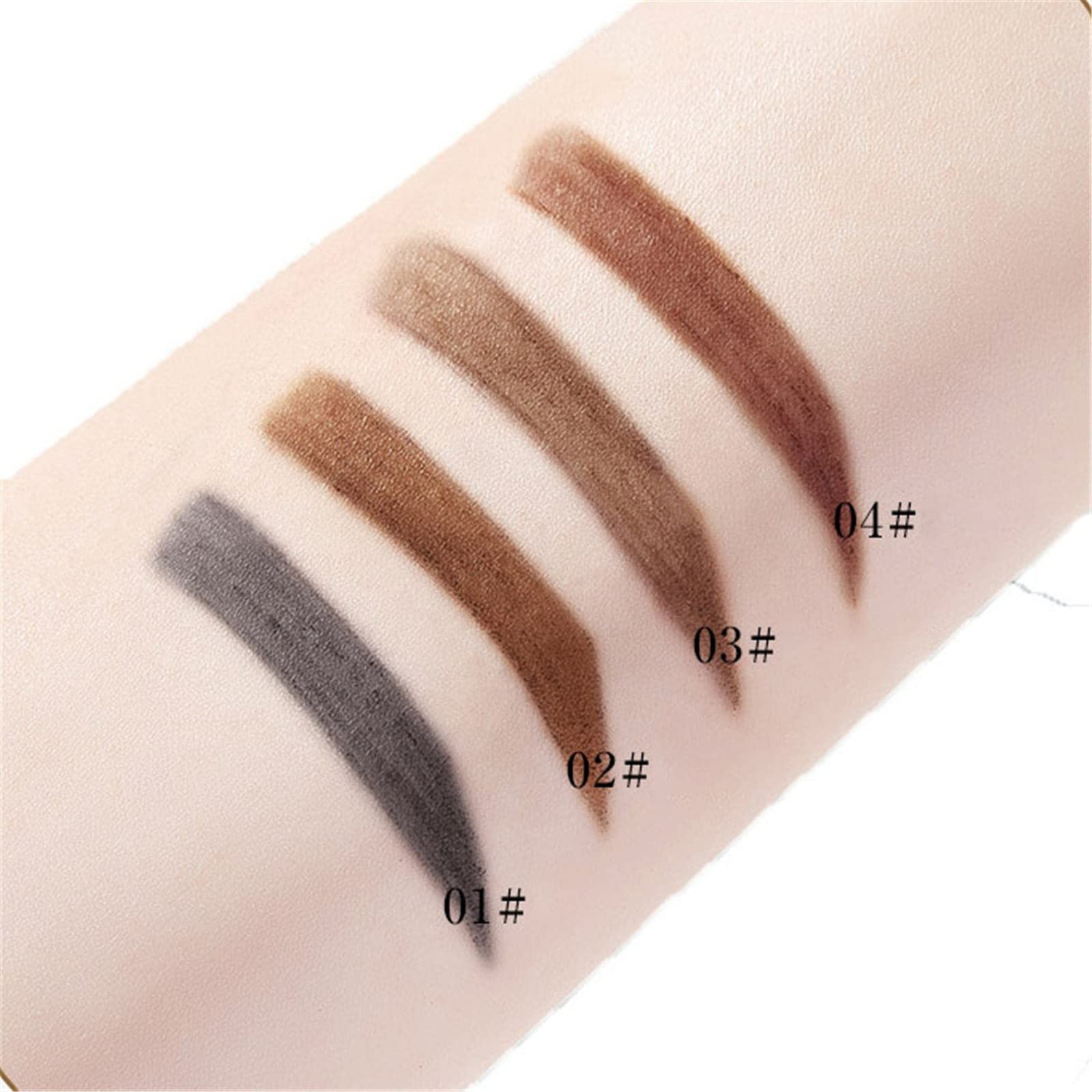 Олівець В для брів темно-коричневий водостійкий, фото №4