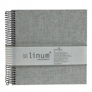 Фотоальбом Linum 20/20 серый - спиральный альбом - Фото 1