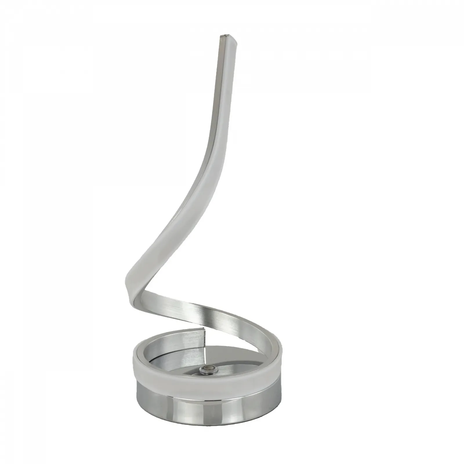 Настільна лампа REV SNAKE Акумуляторна Бездротова RGB Сенсорна Диммована Срібляста, фото №1