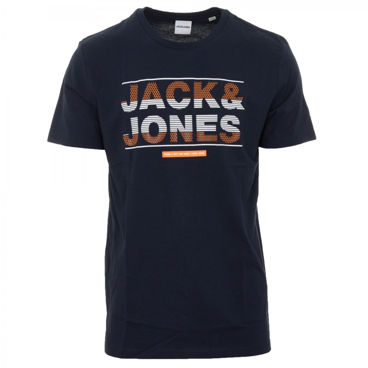 Футболка JJMOUNT TEE SS CREW N 12182600  Blazer Jack&Jones Темно-синій L, фото №1