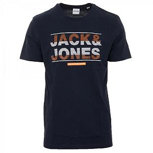 Футболка JJMOUNT TEE SS CREW N 12182600  Blazer Jack&Jones Темно-синій L - Фото 1